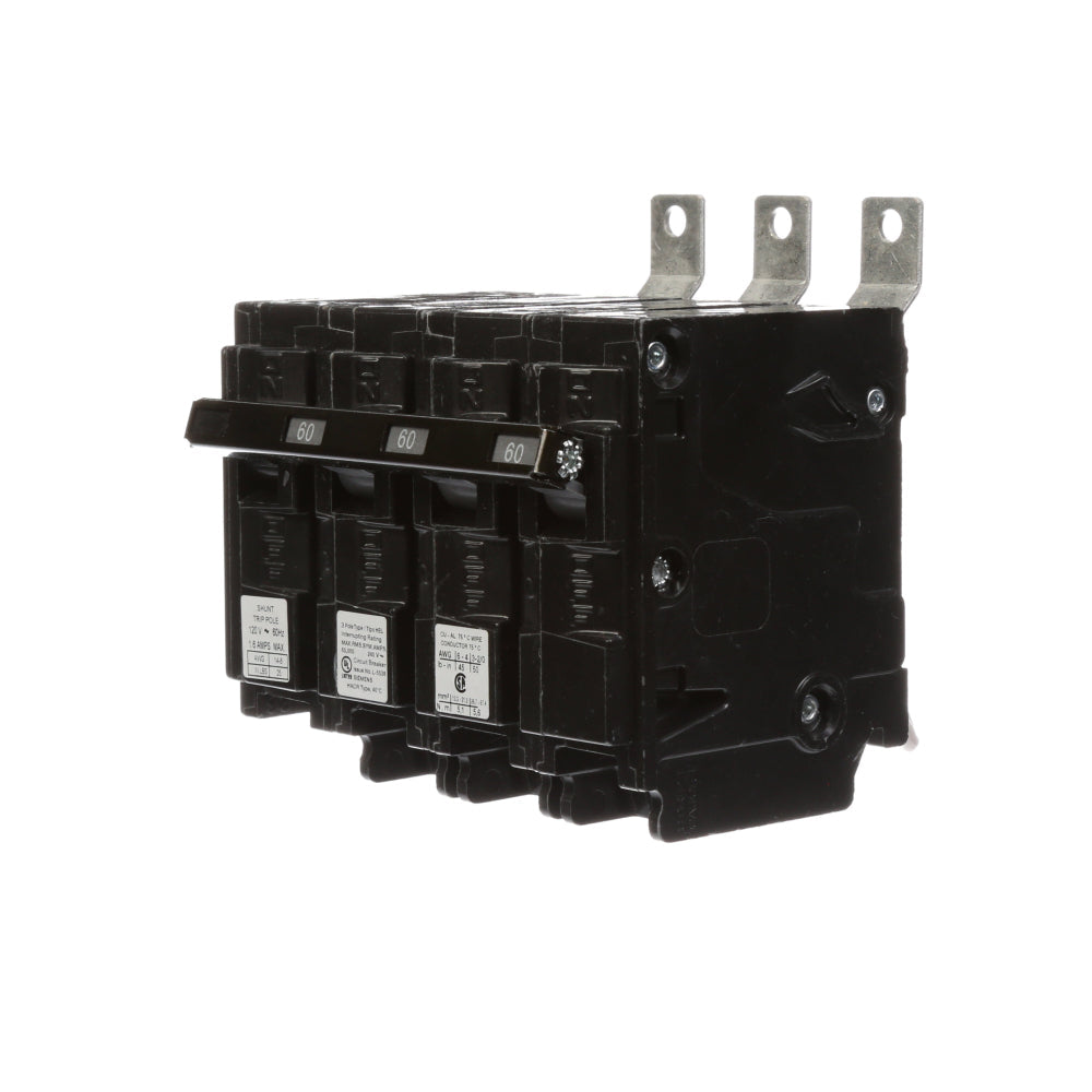 B360HH00S01 Siemens Molded Case Circuit Breaker BL Series 60A 240V - Essential Electric Supply