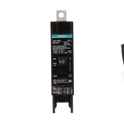 BQD140 - SIemens Bolt-On 40 Amp 1 Pole Circuit Breaker - Essential Electric Supply