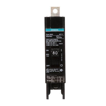 BQD180 - SIemens Bolt-On 80 Amp 1 Pole Circuit Breaker - Essential Electric Supply