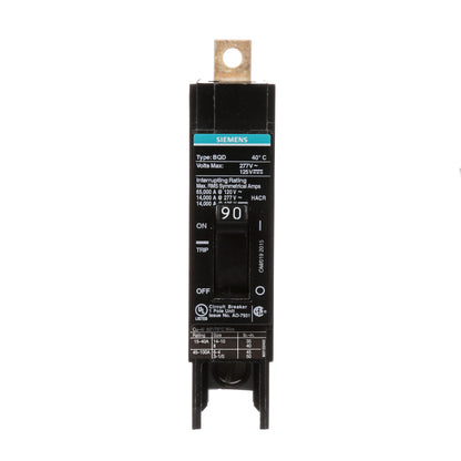 BQD190 - SIemens Bolt-On 90 Amp 1 Pole Circuit Breaker - Essential Electric Supply