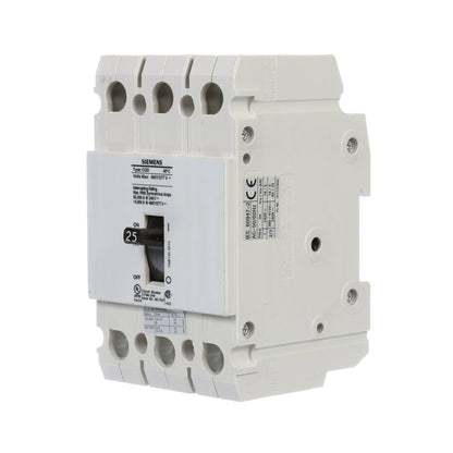 CQD325 - SIemens Feed-Thru 25 Amp 3 Pole Circuit Breaker - Essential Electric Supply