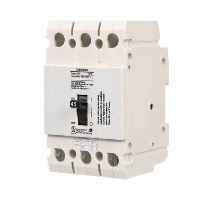CQD345 - SIemens Feed-Thru 45 Amp 3 Pole Circuit Breaker - Essential Electric Supply