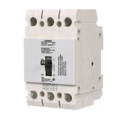 CQD380 - SIemens Feed-Thru 80 Amp 3 Pole Circuit Breaker - Essential Electric Supply