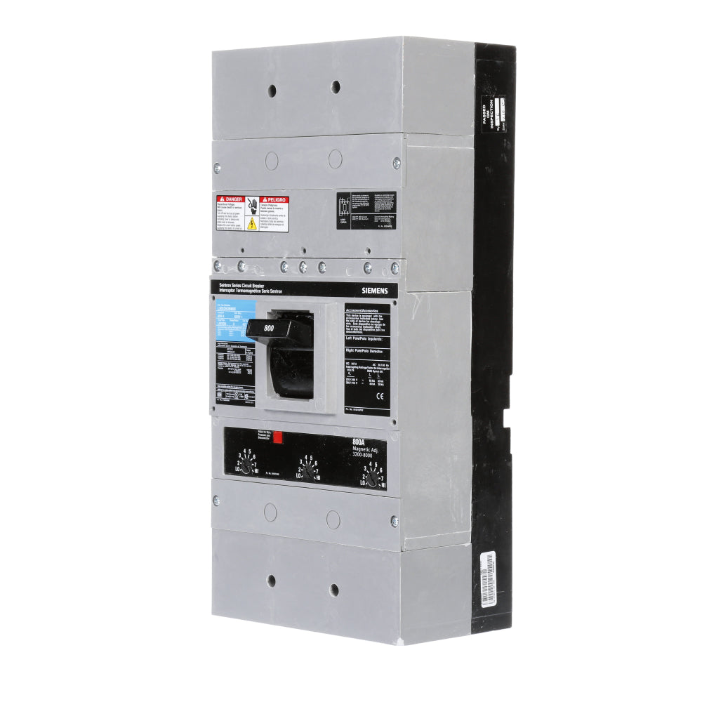 LMXD63B800 - SIemens Bolt-On 800 Amp 3 Pole Circuit Breaker - Essential Electric Supply