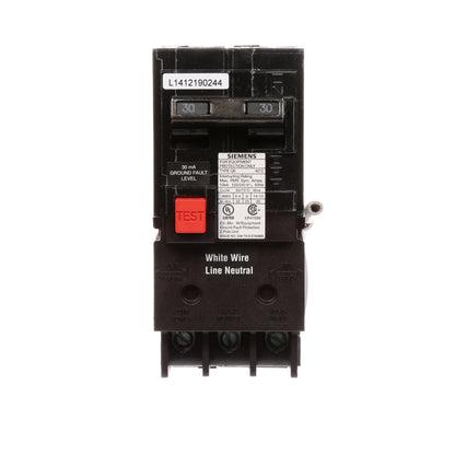 Siemens QE230 Circuit Breaker | 240V 30A 2P 10kA@240V Plug-In Q Series