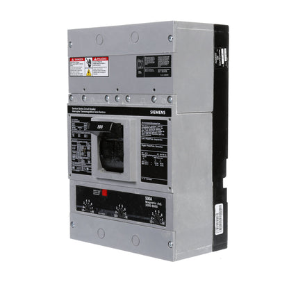 HLXD63B500 - SIemens Bolt-On 500 Amp 3 Pole Circuit Breaker - Essential Electric Supply
