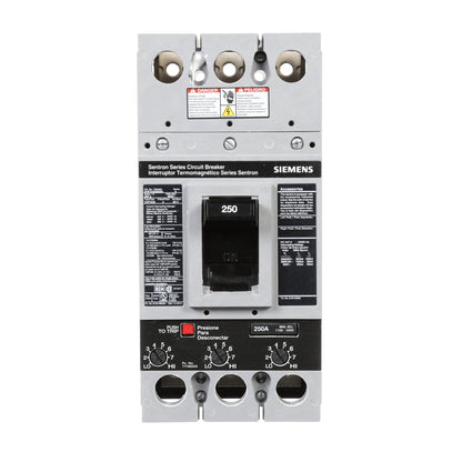 HHFXD63B250 - SIemens Bolt-On 250 Amp 3 Pole Circuit Breaker - Essential Electric Supply