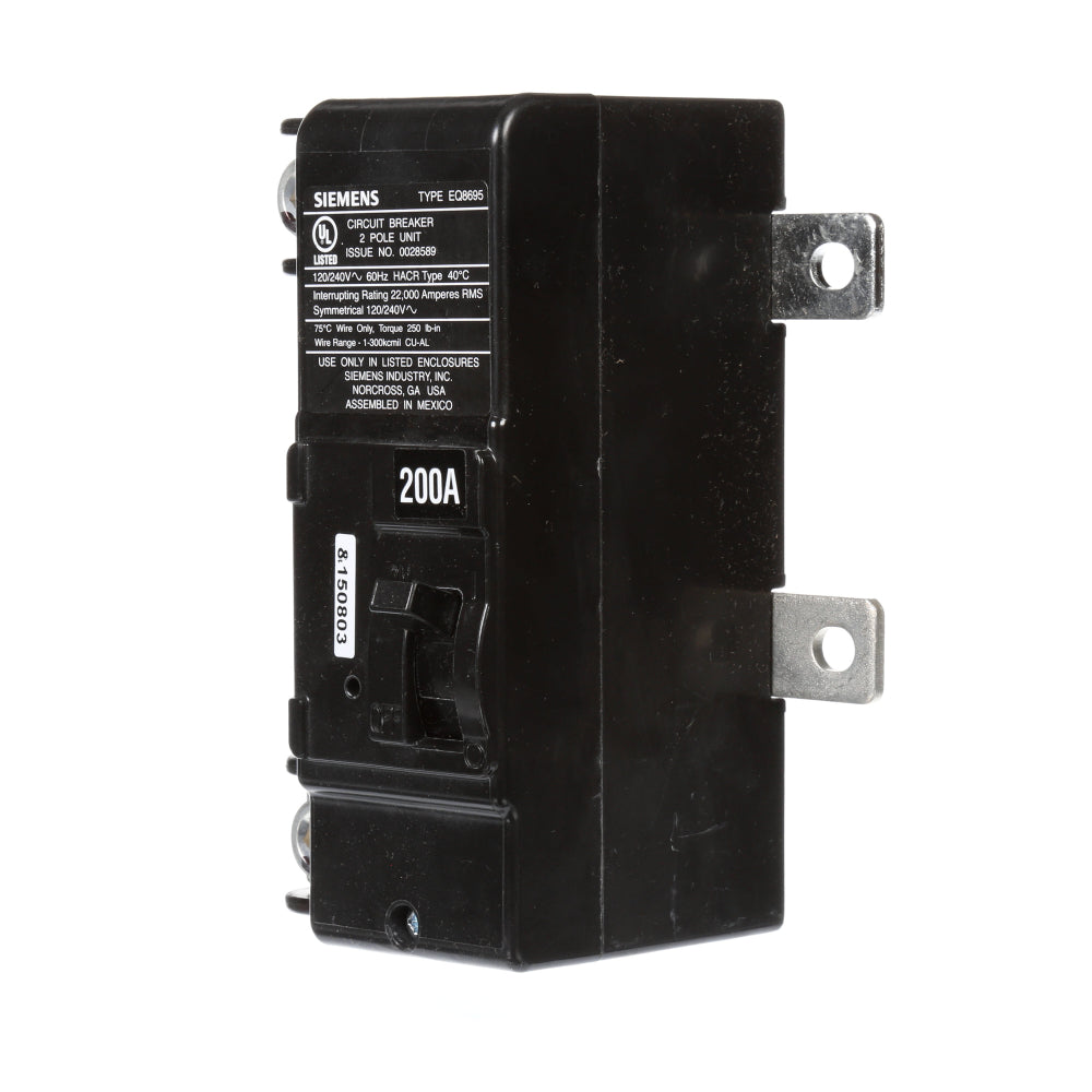MBK200A - SIemens Plug-In 200 Amp 2 Pole Circuit Breaker - Essential Electric Supply