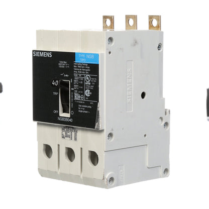 NGB3B040B - SIemens Bolt-On 40 Amp 3 Pole Circuit Breaker - Essential Electric Supply