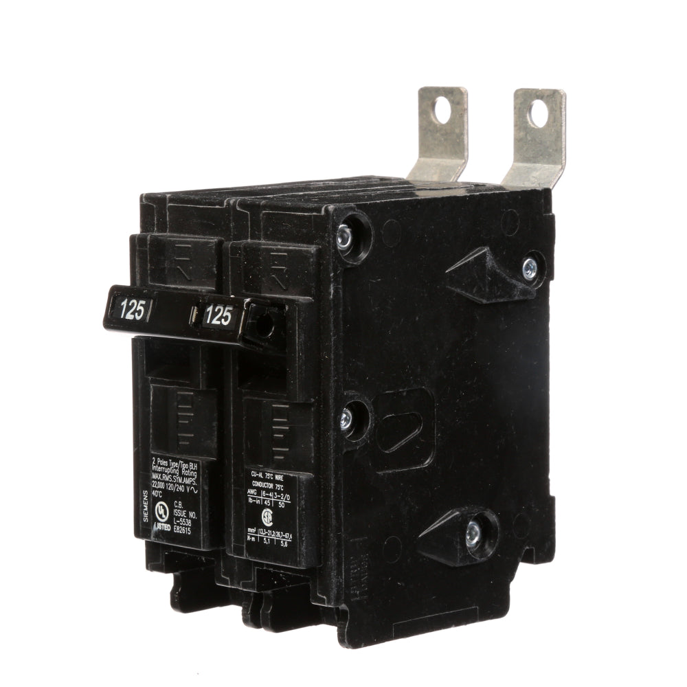 B2125H - SIemens Bolt-On 125 Amp 2 Pole Circuit Breaker - Essential Electric Supply