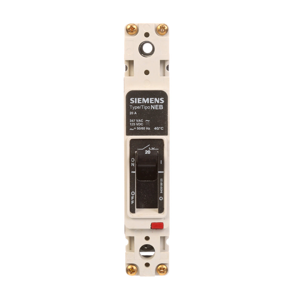 NEB1B020B - SIemens Bolt-On 20 Amp 1 Pole Circuit Breaker - Essential Electric Supply