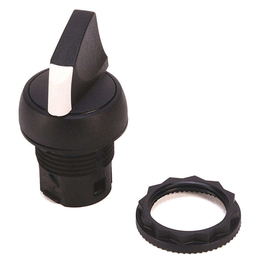 800FM-SR32 22mm Metal Selector Switch - 3-Position, Spring Return from Right