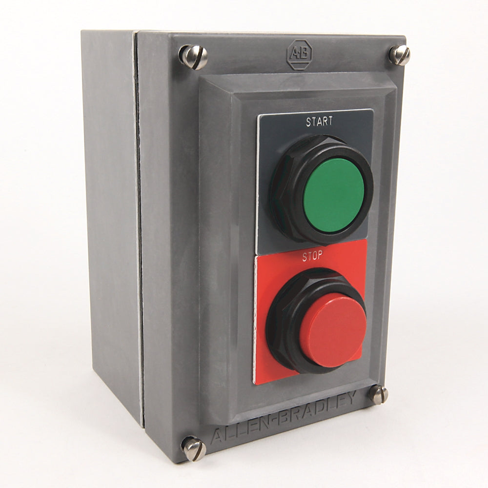 Allen-Bradley 800H-2HA4R Pushbutton Station | Type 4/4X/13 Enclosure 800H