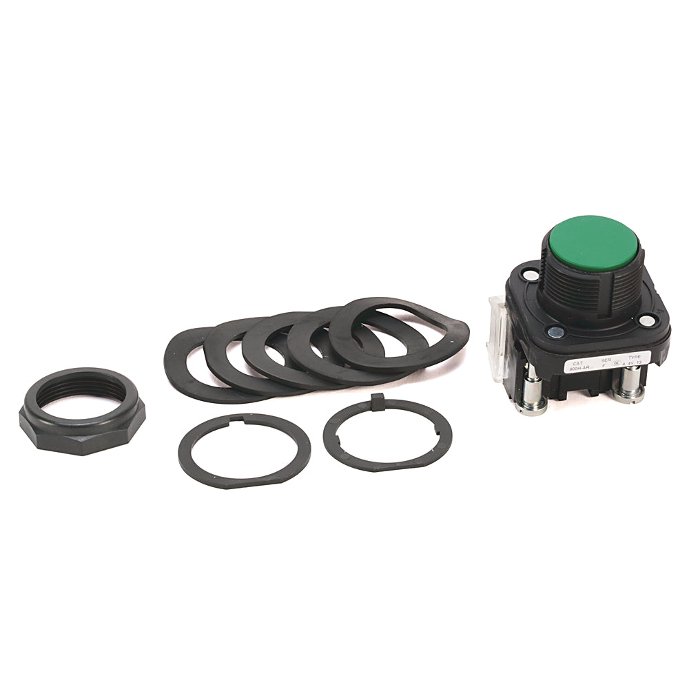 Allen-Bradley 800H-AR6 Motor Control Part And Accessory | 30mm Non-Illuminated Flush Red Head 800H