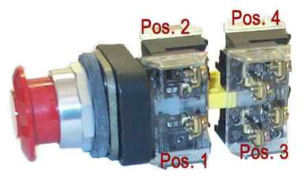 Allen-Bradley 800T-FXD4 Automation Switch | Standard Mushroom Head Push-Pull Button Type 4/13