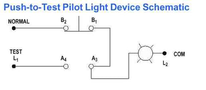 Allen-Bradley 800T-PT16 Motor Control Part And Accessory Pilot Light