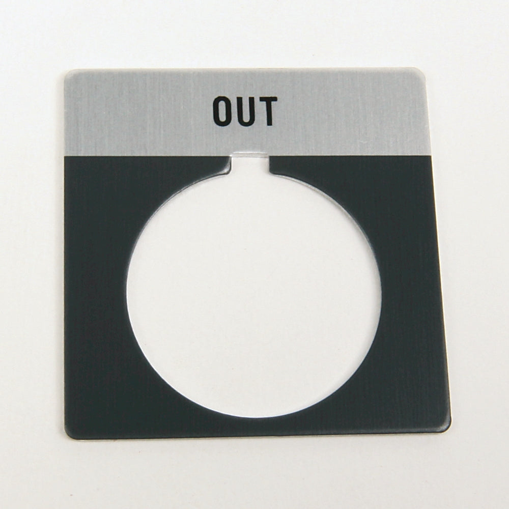 Allen-Bradley 800T-X539 Legend Plate Push Button | 30 mm Metal Type 4/13 800T