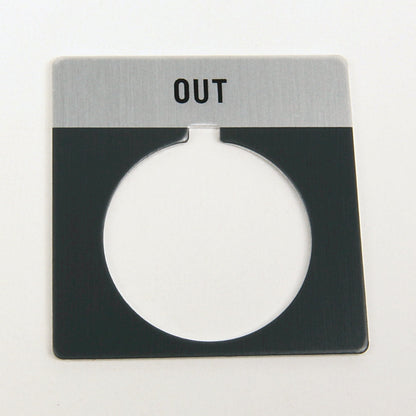 Allen-Bradley 800T-X539 Legend Plate Push Button | 30 mm Metal Type 4/13 800T