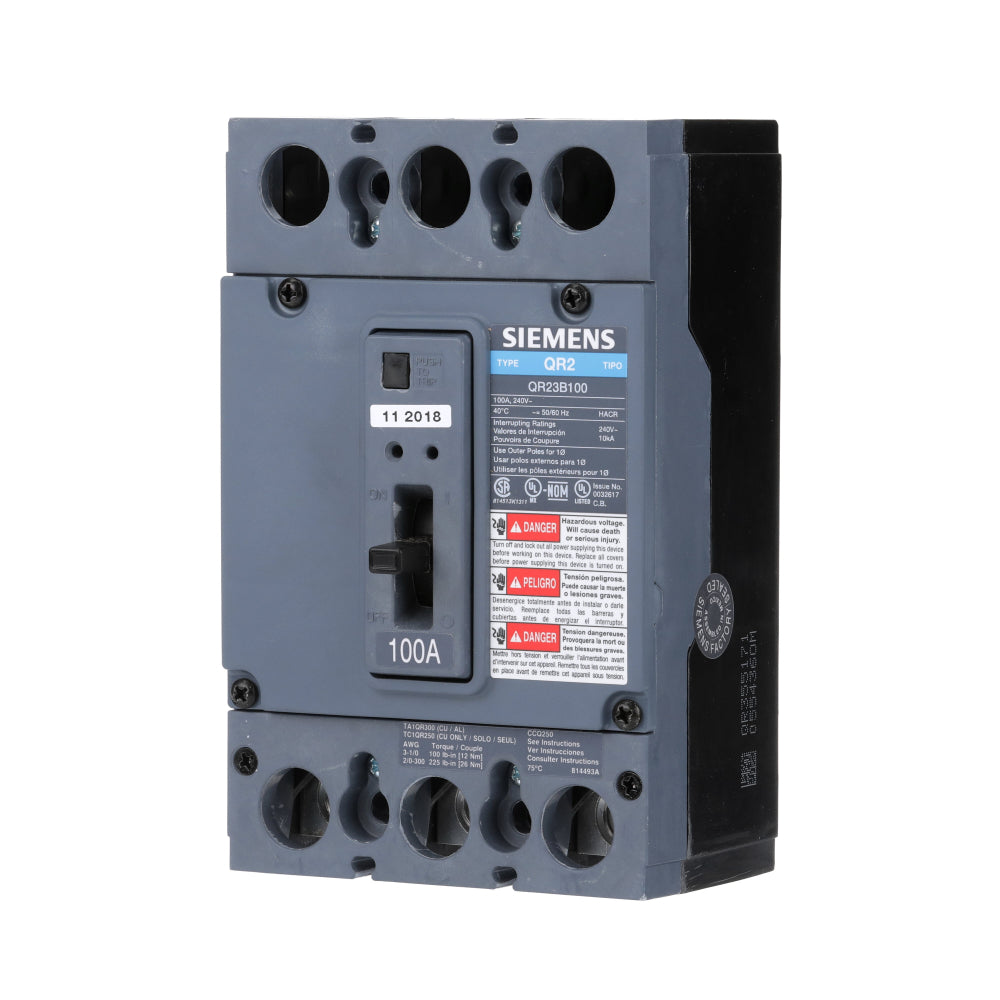 HQR23B200 - SIemens Bolt-On 200 Amp 3 Pole Circuit Breaker - Essential Electric Supply