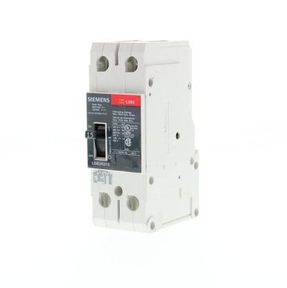 LGB2K015B - SIemens Bolt-On 15 Amp 2 Pole Circuit Breaker - Essential Electric Supply