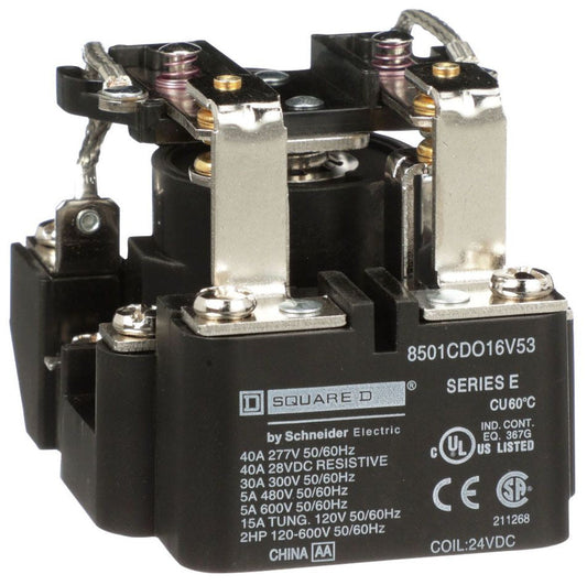Square D 8501CDO16V53 Motor Control Relays Class 8501