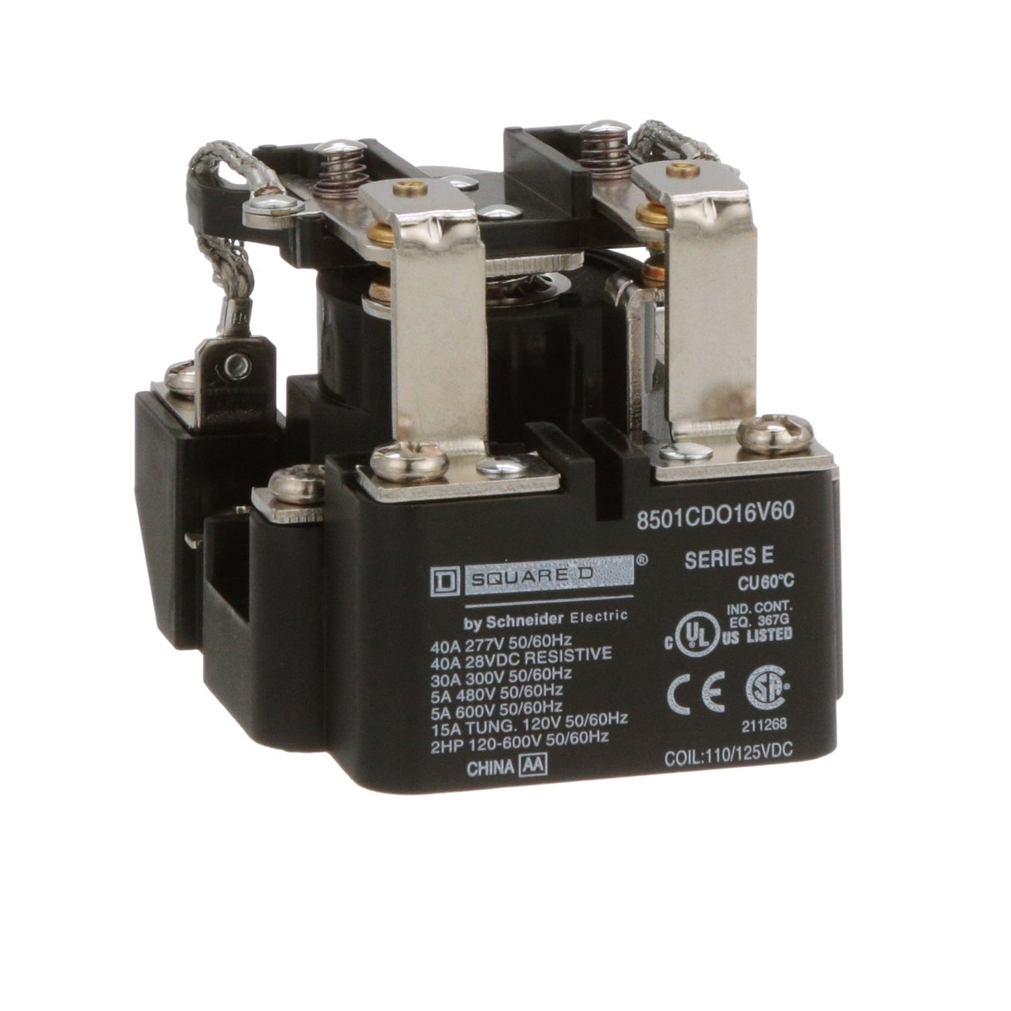 Square D 8501CDO16V60 Motor Control Relays