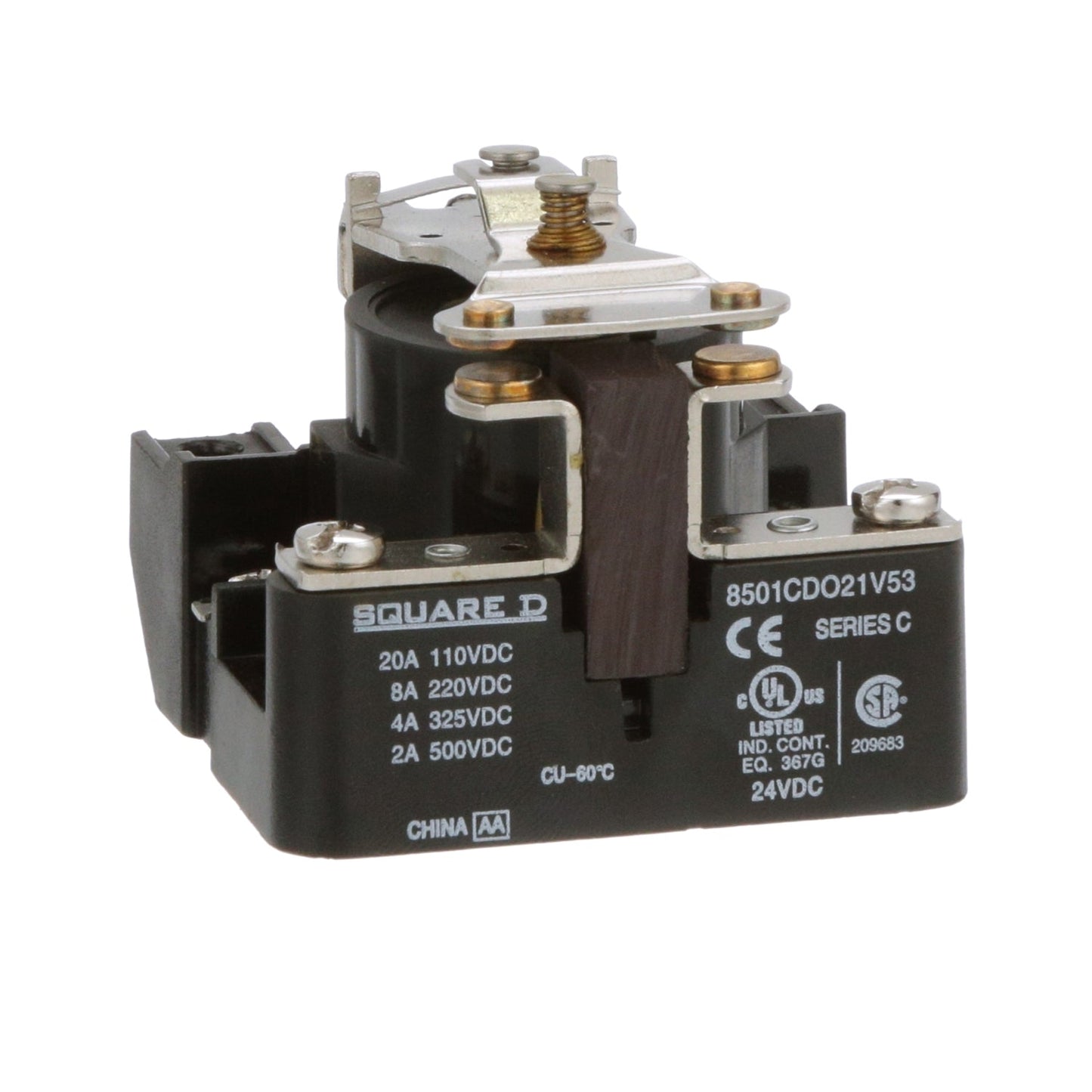 Square D 8501CDO21V53 Motor Control Part And Accessory Relays Class 8501