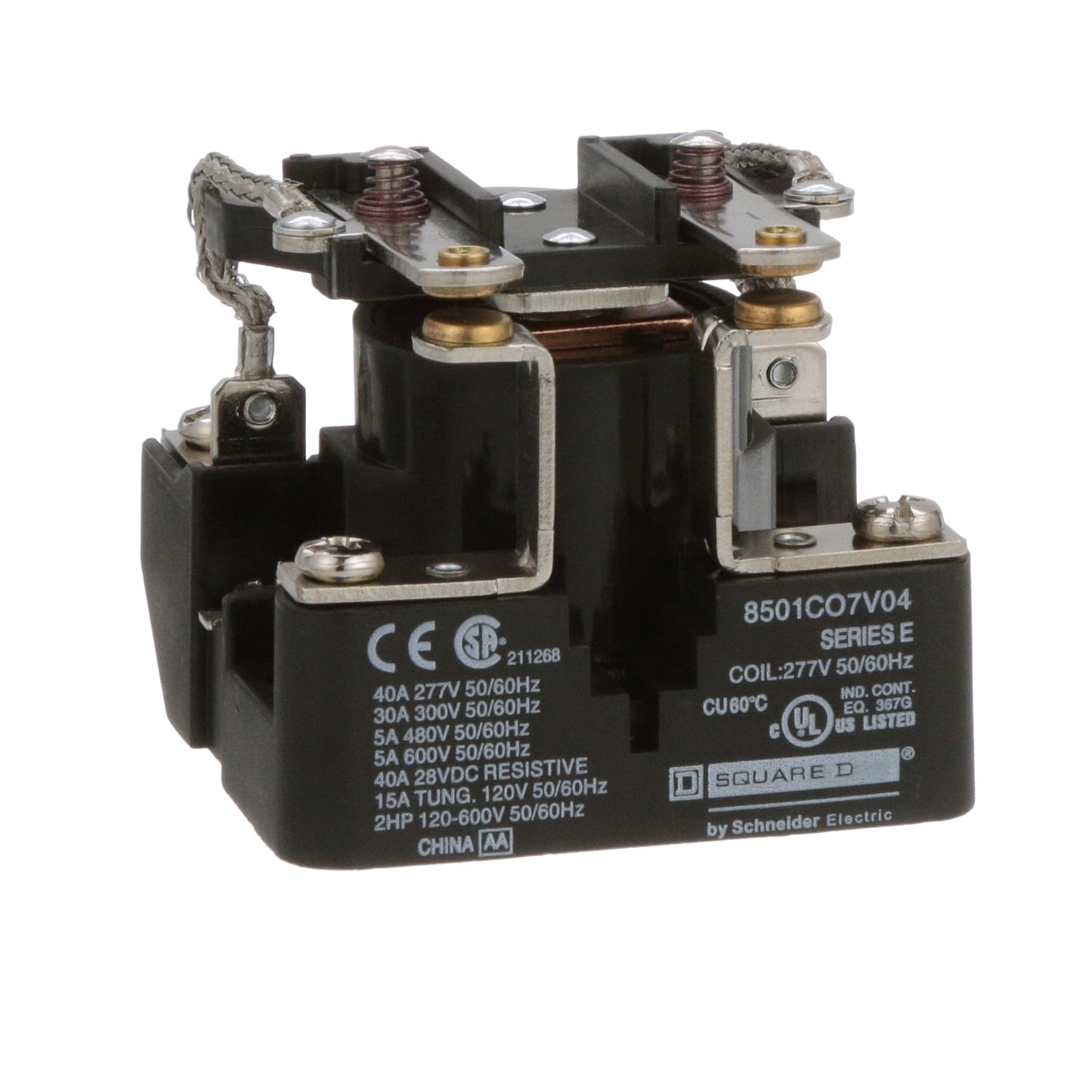 Square D 8501CO7V04 Motor Control Relays Class 8501