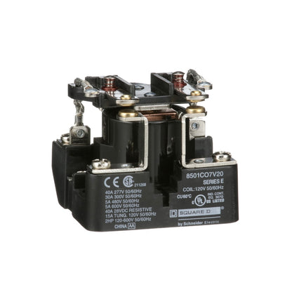 Square D 8501CO7V20 Motor Control Relays Class 8501