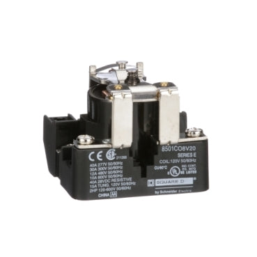 8501CO8V20 Square D Class 8501 Motor Contol  Relays - Essential Electric Supply