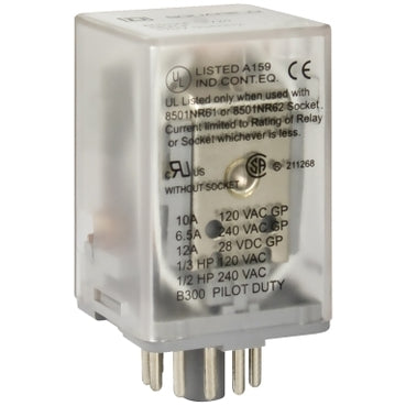 8501KP12V20 Square D Class 8501 Motor Contol  Relays - Essential Electric Supply