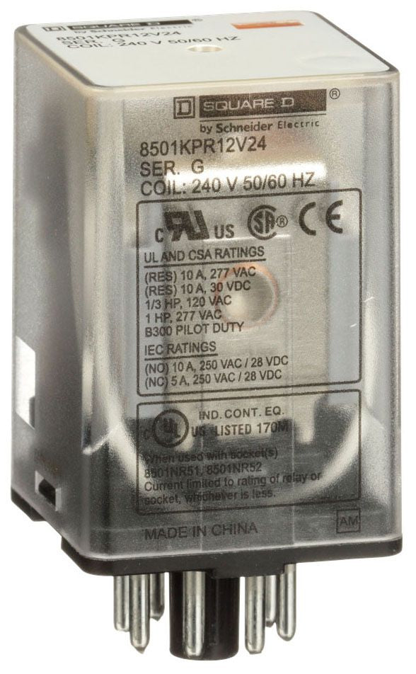 Square D 8501KPR12V24 Motor Control