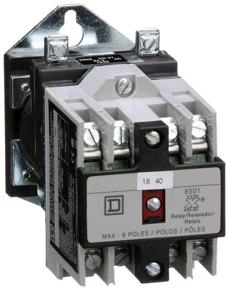 Square D 8501XDO40V53 Motor Control Relays Class 8501