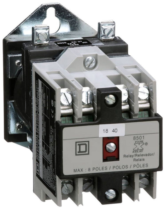 Square D 8501XDO40V53 Motor Control Relays Class 8501