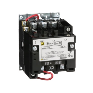 8502SAO12V02S Square D Class 8502 Contactor 600V 9A 120V Coil - Essential Electric Supply