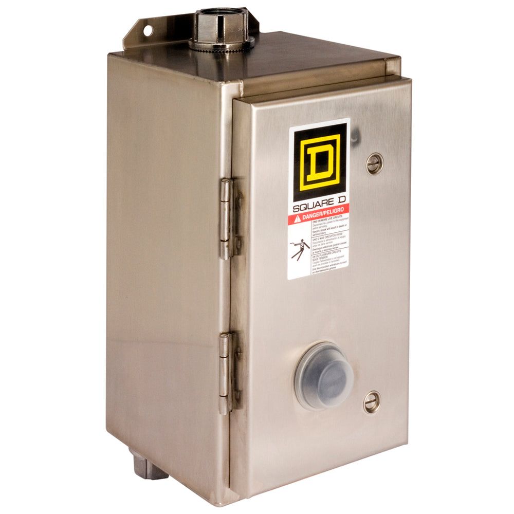 Square D 8502SBW12V02S Contactor | 3P 3PH 600V 18A 65kA@480V LSI