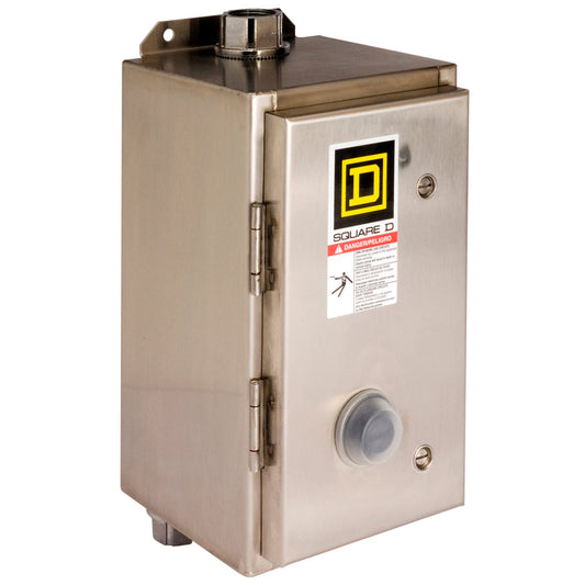 Square D 8502SBW12V02S Contactor | 3P 3PH 600V 18A 65kA@480V LSI