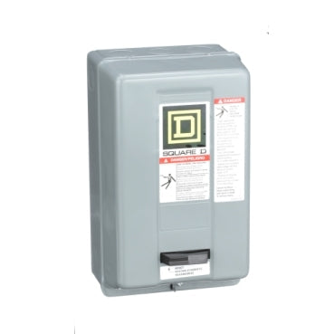 8536SAG12V02S Square D Class 8536 Motor Starter 600V 9A 3 Pole Nema 00 120V Cloil - Essential Electric Supply