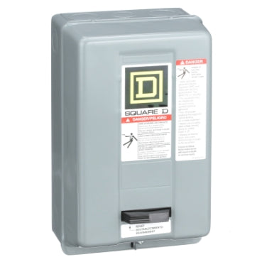 Square D 8536SCG2V02S Motor Starter | 600V 1 Phase 27 Amp 2 Pole