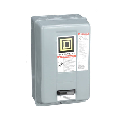 Square D 8536SBG2V02H30S Motor Starter 3 pole 3 phase 600V 18A 110V coil Class 8536