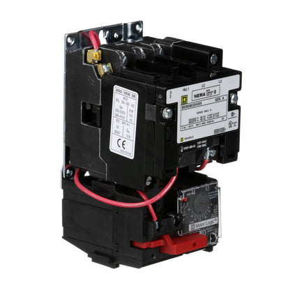 Square D 8536SBO2V02H30S Motor Starter | 3P 3Ph 600V 18A 110V Coil Class 8536