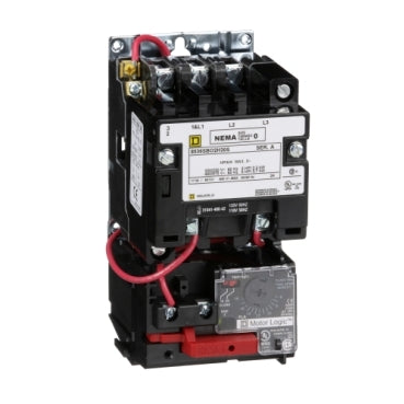 8536SBO2V02H30S Square D Class 8536 Motor Starter 600V 18A 3 Pole Nema 0 120V Cloil - Essential Electric Supply