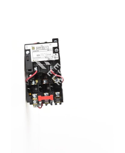 Square D 8536SCO3V03 Motor Starter 3P 3P 600V 27A 220V Coil Class 8536