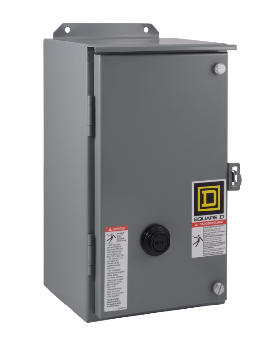 8536SDA1V02H30S Square D Class 8536 Motor Starter 3 pole 3 phase 6V 45A 110V coil - Essential Electric Supply
