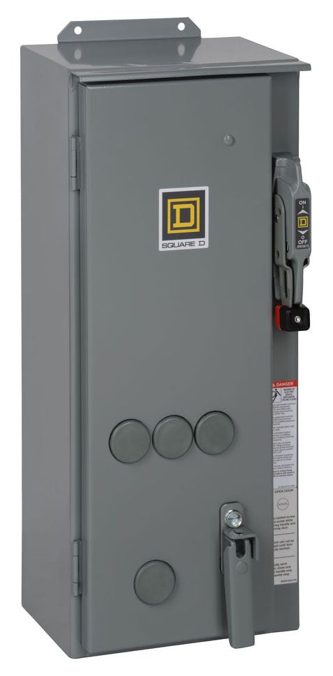 Square D 8538SCA44V02S Combination Starter | 30A 3-Phase 3-Pole 120VAC NEMA 12 Type S