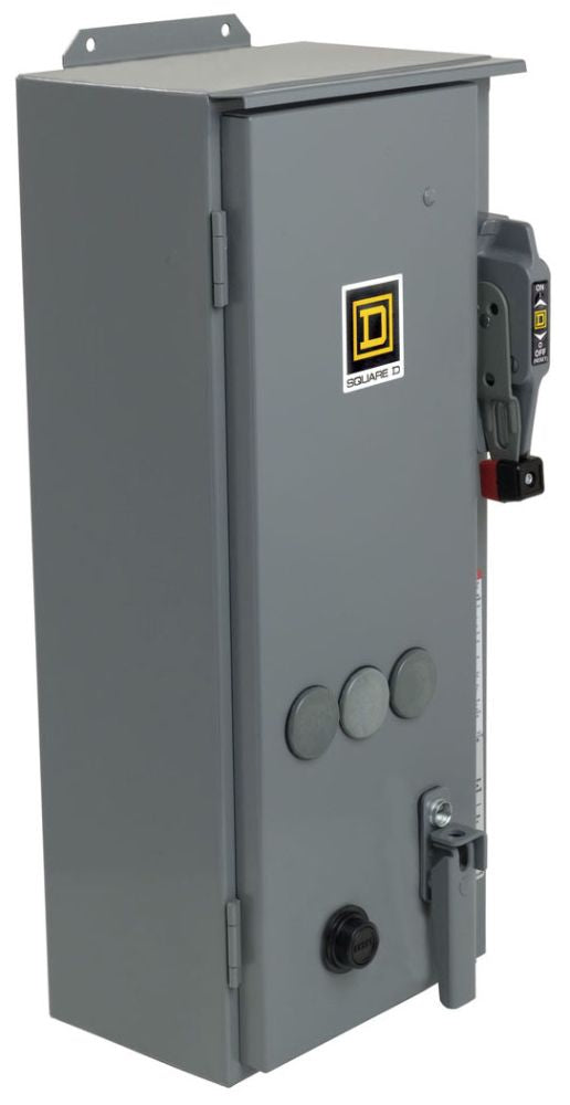 Square D 8539SCA54V02S Motor starter controls | 27A 10HP 600VAC 3-phase 120VAC coil NEMA 12 8539