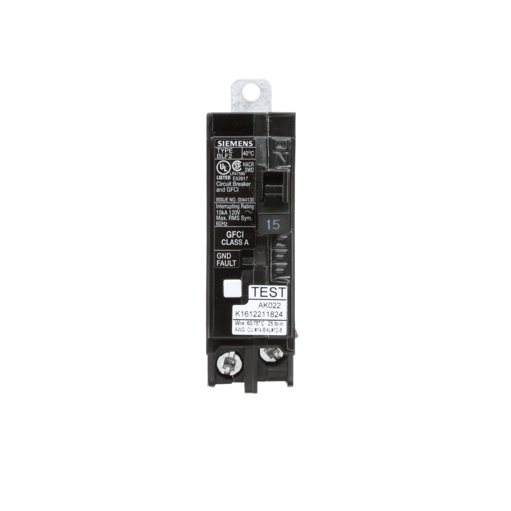 BF115A - SIemens Bolt-On 15 Amp 1 Pole Circuit Breaker - Essential Electric Supply