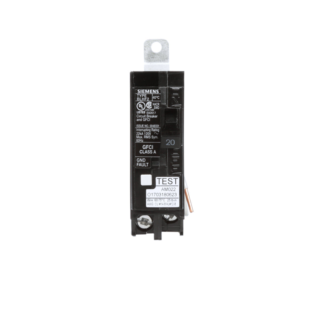 BF120AH - SIemens Bolt-On 20 Amp 1 Pole Circuit Breaker - Essential Electric Supply