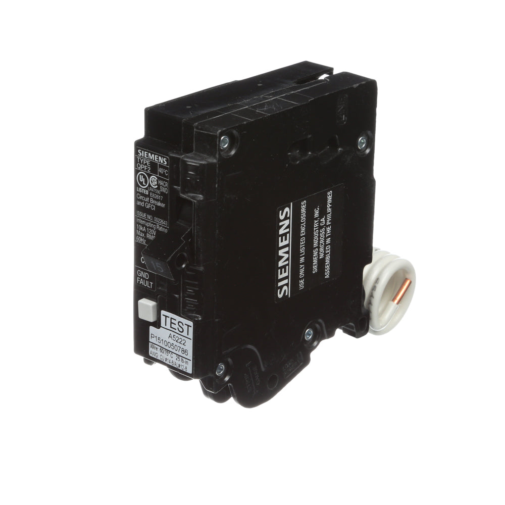 QF115A - SIemens Plug-In 15 Amp 1 Pole Circuit Breaker - Essential Electric Supply