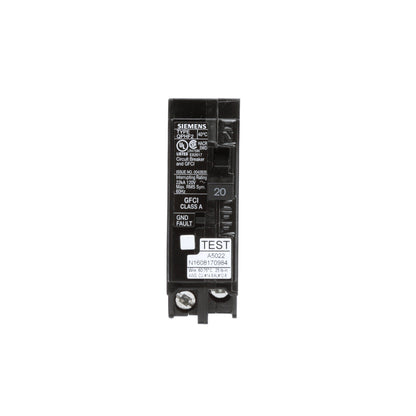 QF120AH - SIemens Plug-In 20 Amp 1 Pole Circuit Breaker - Essential Electric Supply